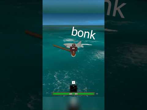 I just learned that Shark Bonking is a thing in my game   #gamedev