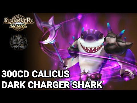 @GenesisPrime 300CD Calicus - Dark Charger Shark - Summoners War