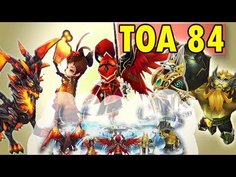 SUMMONERS WAR :  TOA 84  (Amarna, Velajuel, Skogul, Chasun, Zaiross)