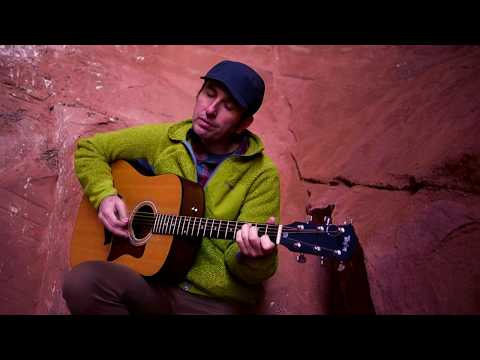 Jason Tyler Burton - A Finer Line - Live in a slot canyon!