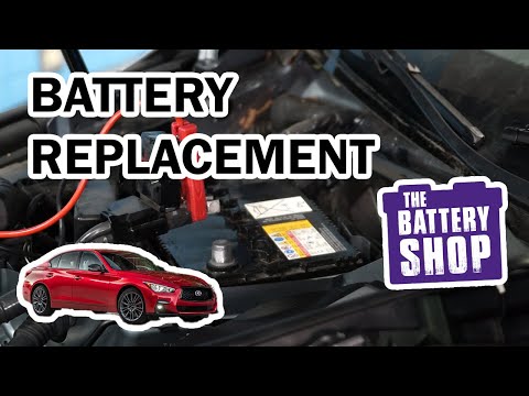 INFINITI Q50,Q60,Q70 | QX50,QX60,QX70 | Q70L | M35,M37 | G25,G35,G37 (2008-19) - New Battery Install