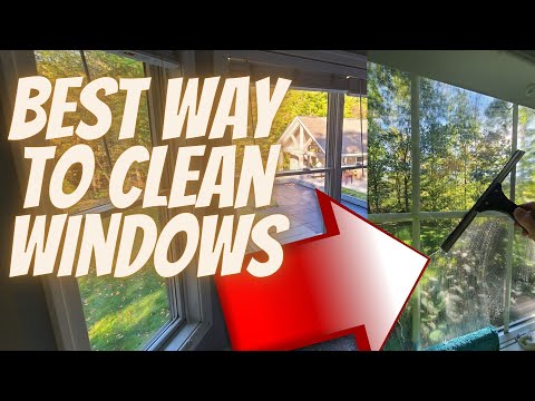 How To Get Clean Windows - THE BEST METHOD - Streak Free and Easy