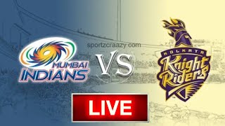IPL 2020 LIVE Cricket Scorecard | KKR vs MI