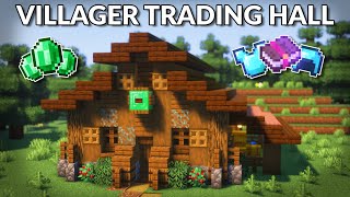 Minecraft: How To Build a Simple Villager Trading Hall