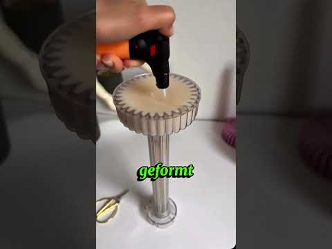 So hat sie eine Kerze erschaffen, die unendlich zu sein scheint🤯