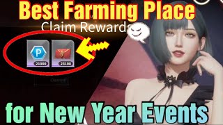 Rise Of Eros Guide Best Farming Place for New Year Events. STOP at 40k Blue Points.