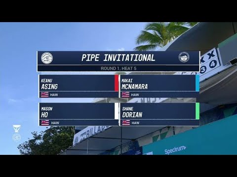 Men's Pipe Invitational: Round One, Heat 5