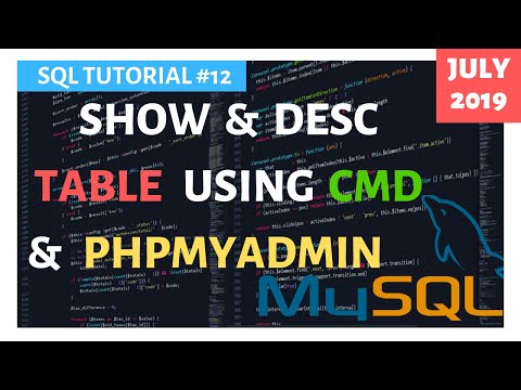 XAMPP Tutorial In One Video In Hindi With Live PHP MYSQL Project Using phpMyAdmin 2019