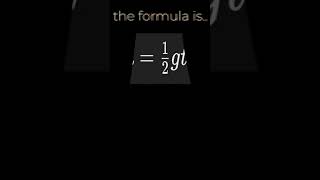 Distance under uniform acceleration formula