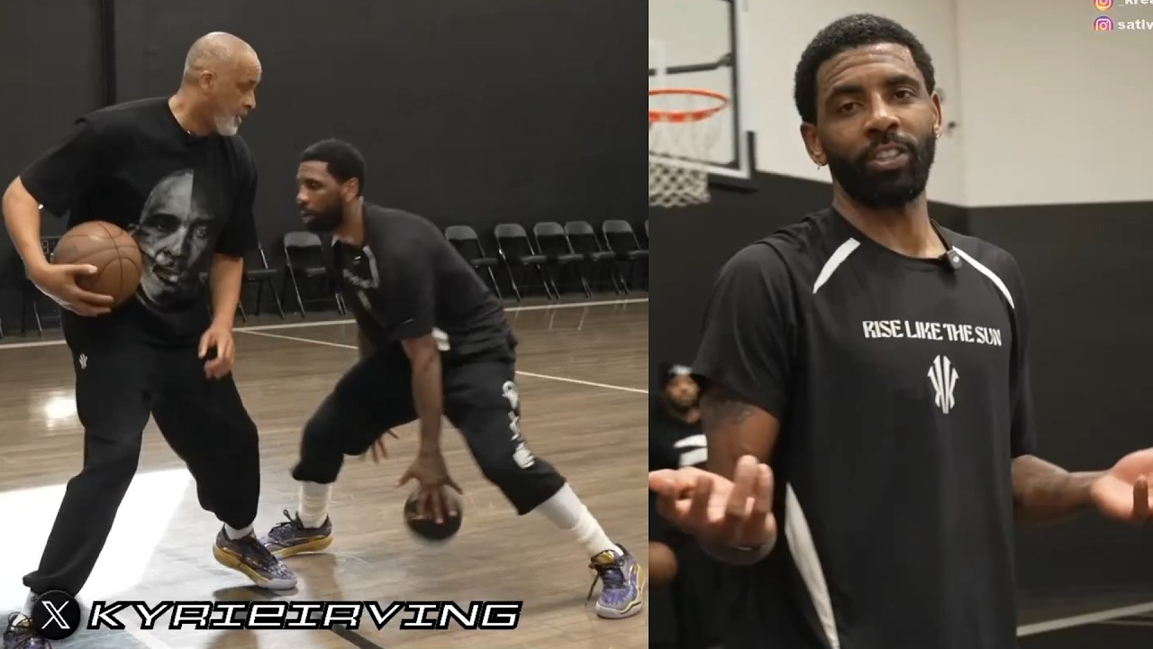Kyrie Irving Breaks Down Dribble Moves (with Phil Handy)