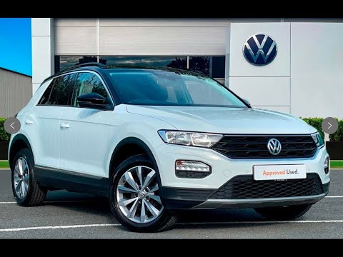 Approved Used Volkswagen T-Roc Design 1.5 TSI DSG Pure White | Wrexham Volkswagen