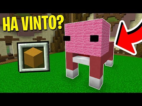 VINCE CON LA PEGGIORE COSTRUZIONE DELLE BUILD BATTLE - Minecraft ITA
