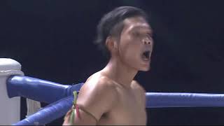 文金都对战泰国高手，连续组合拳压制对手，毕竟挑战过美丽死神！