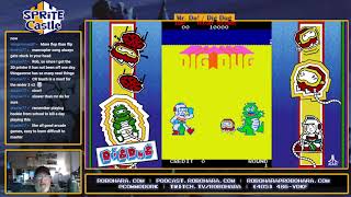 Sprite Castle Plays Mr. Do! and Dig Dug
