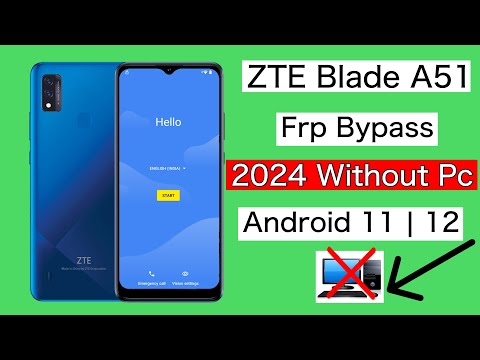 ZTE Blade A51 Frp Bypass || Zte blade a51 frp unlock without pc || Zte blade unlock google lock