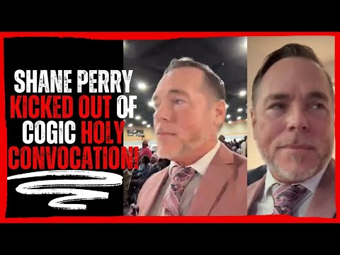 Shane Perry kicked out of COGIC Holy Convocation!