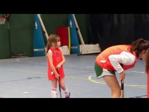 Katie's 1st Goal at U6 Field Hockey!