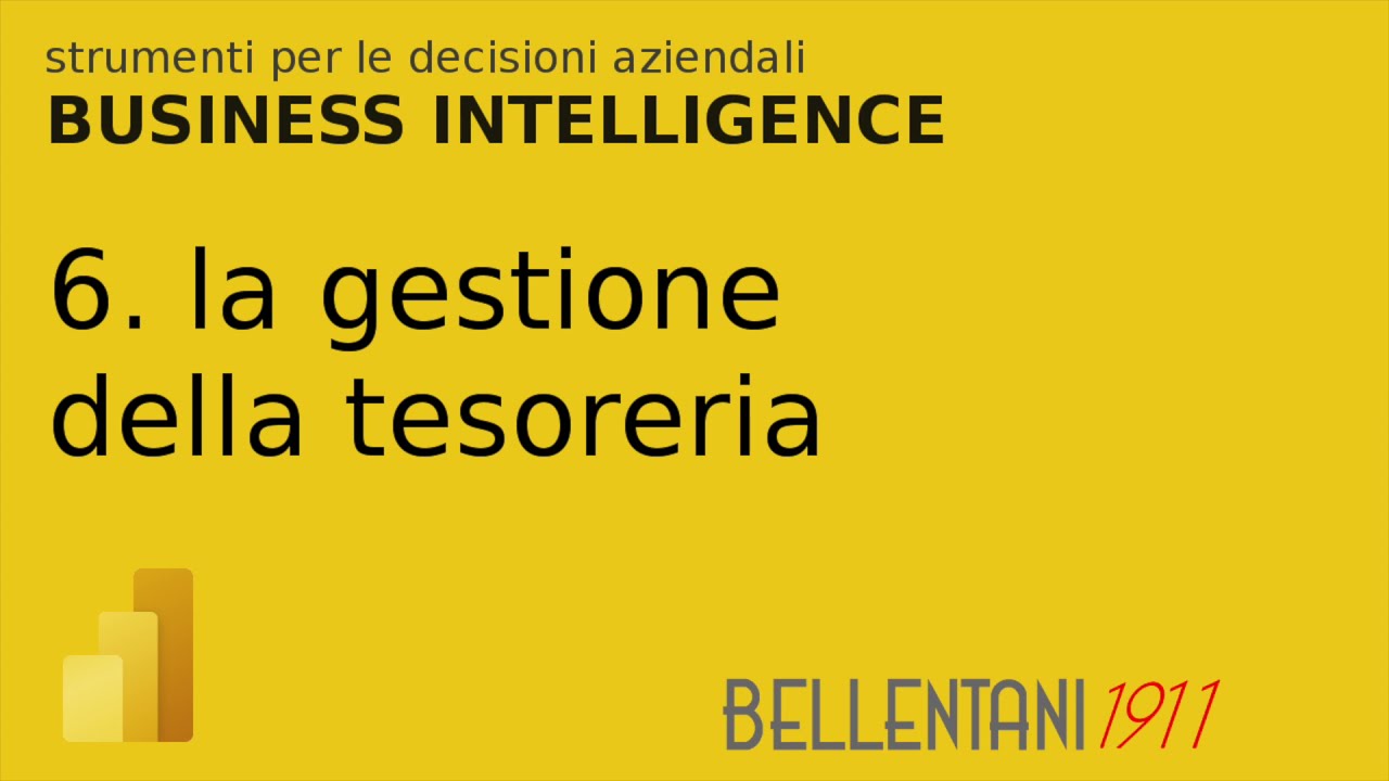 la gestione della tesoreria
