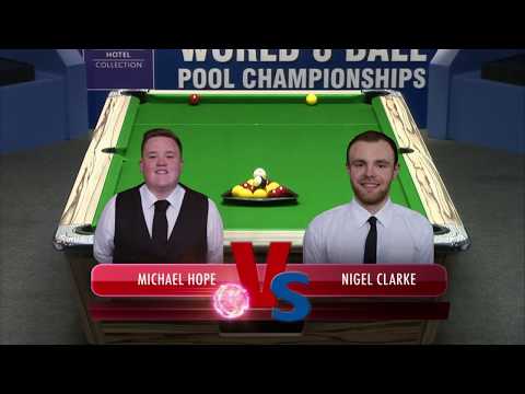 2015 WEPF MENS SEMI FINAL M HOPE V N CLARKE
