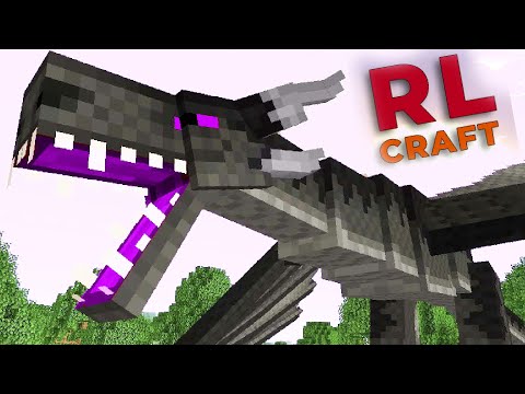 The Fall of The Ender Dragon In RLCraft