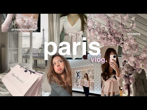 aesthetic PARIS VLOG⭐: brandy melville & hollister, eiffel tower, huge shopping spree, what i eat