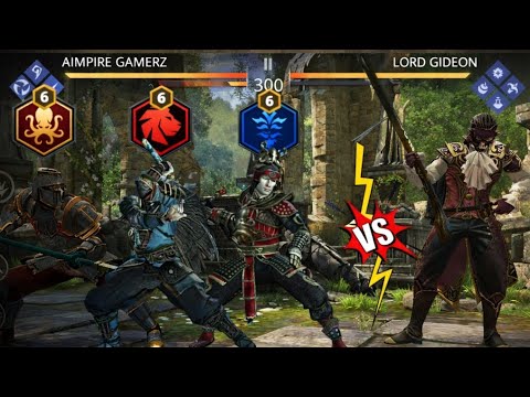 Shadow fight 3: Faction Store Sets vs Lord Gideon (hard mode) | Lunar festival event