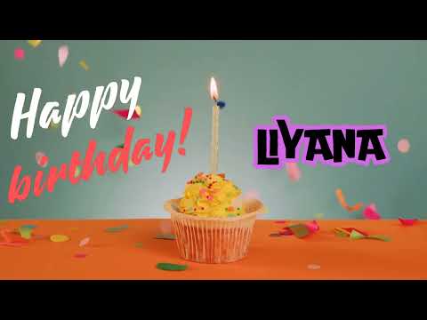 LIYANA Birthday Song | USA Birthday Song For Girls | Comment Your Name For Song