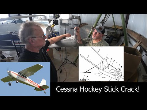 McFarlane Aviation Cessna 180 182 185 Hockey Stick STC Installation