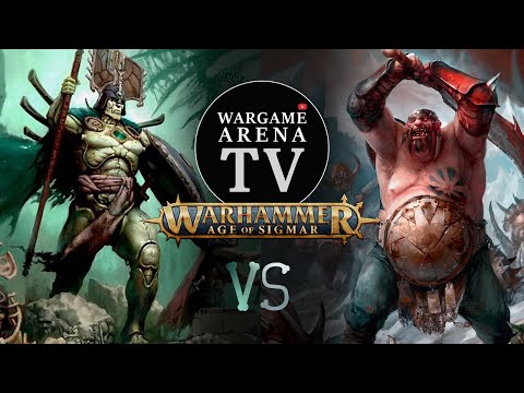 Age of Sigmar: Ossiarch Bonereapers VS Ogor Mawtribes