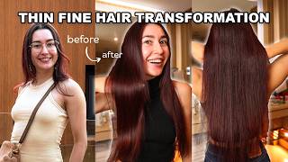 How I FINALLY grew my THIN, FINE hair LONG and HEALTHY
