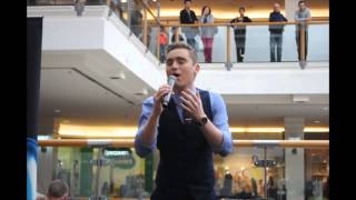 Harrison Craig performs "All of Me" at Castle Towers 3 May 2014
