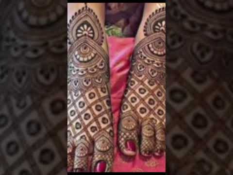 Leg mehndi design #henna  by nimrah#