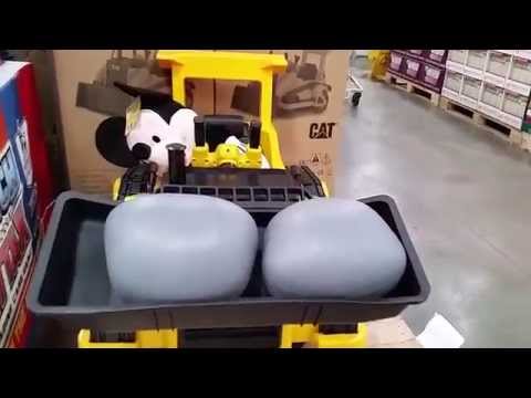 Kidtrax Ride on electic CAT Bulldozer