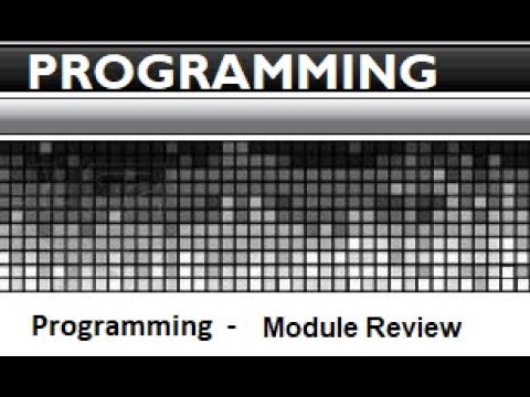 Programming Assignment Module Review