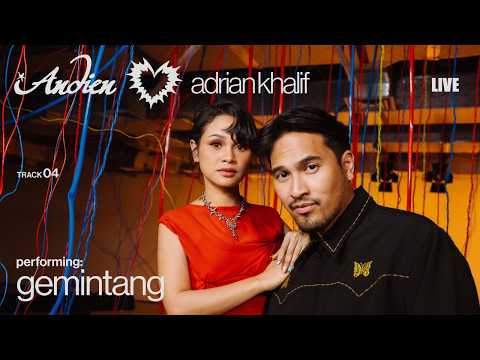 Andien Aisyah and Adrian Khalif