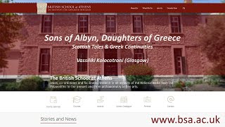 Sons of Albyn, Daughters of Greece