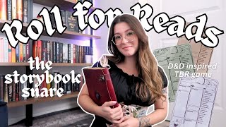 Roll for Reads D&D inspired TBR Game - October | The Storybook Snare