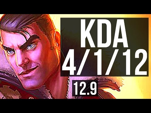 JAYCE vs SWAIN (TOP) | 4/1/12, 500+ games | KR Grandmaster | 12.9