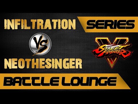 Street Fighter 5 RZR INFILTRATION (RYU) VS NEOTHESINGER (CHUN-LI) BATTLE LOUNGE SERIES - VER 1.02 HD