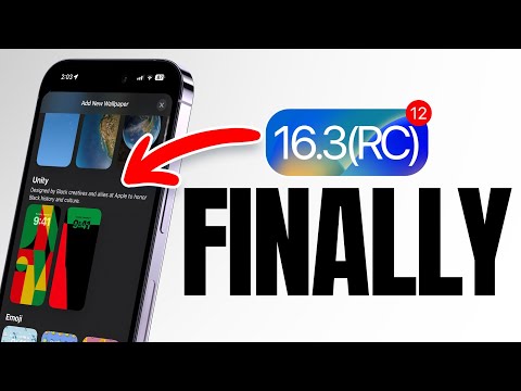 FINALLY iOS 16.3 RC - MORE New Features & Changes!