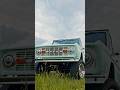 Sea Foam Green Coyote Edition Gateway Bronco