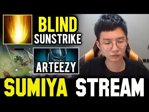 SUMIYA 16min Fast Game with Arteezy ft Blind Sunstrike | Sumiya Invoker Stream Moment #501
