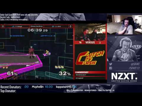 Clutch City Clash: C9|Mango (Falco, Marth) vs CLG.SFAT (Fox) WS