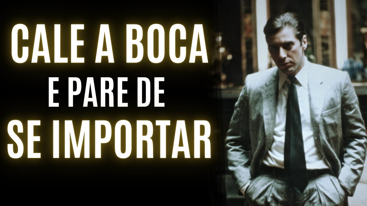 CALE A BOCA e MANTENHA A FRIEZA | não se importe e supere qualquer um