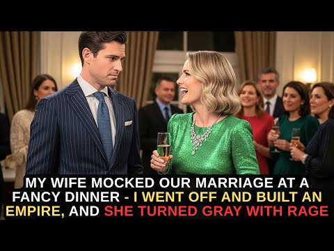 My Wife Mocked Our Marriage At A Fancy Dinner — I Built An Empire, And She Turned Gray With Rage