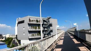 散歩　新木場から東京ゲートブリッジ　東京都江東区/From Shinkiba to Tokyo Gate Bridge, Japan Walking