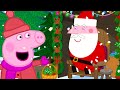 Peppa Meets Santa Claus 🎅🏽 | Peppa Pig Official Full Episodes