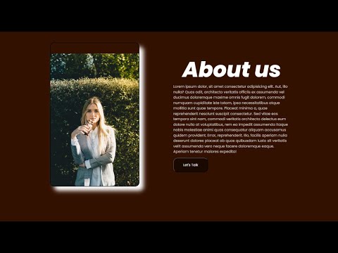 Chocolate Shop Website Design Create using in html ,CSS ,and Bootstrap About part #6