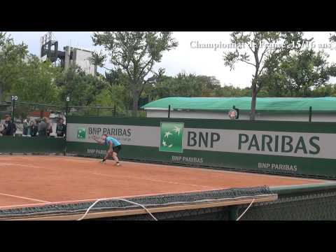 Championnat de France 15/16 ans 2015: le TCBB à Roland Garros.