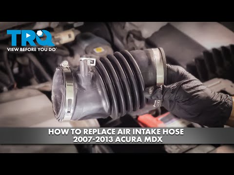 How to Replace Air Intake Hose 2007-2013 Acura MDX (3.7L V6)